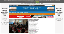 Desktop Screenshot of belicenews.it